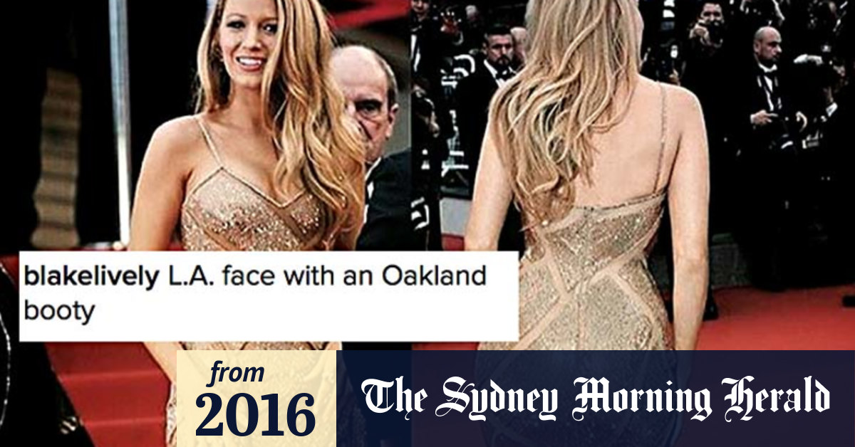 Video Blake Lively's 'Oakland booty' controversy